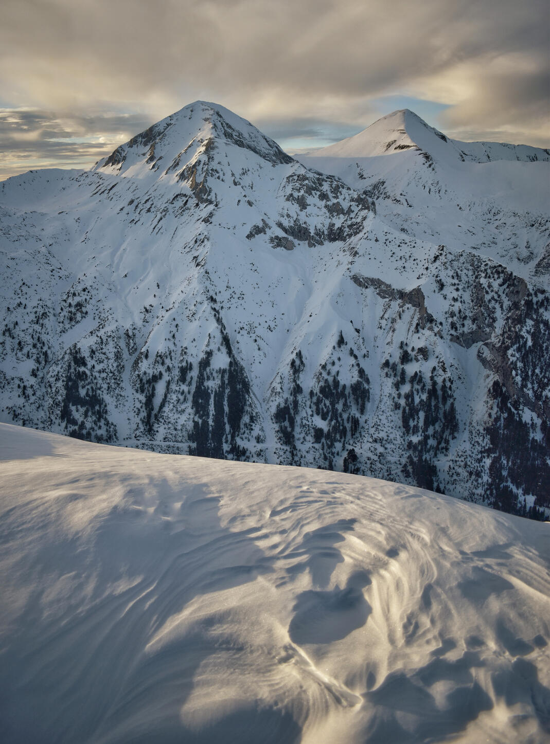 Vihren and Kutelo Sunset